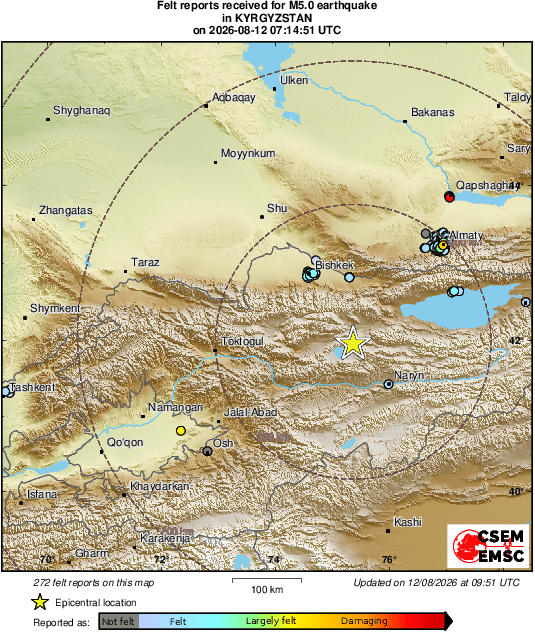 intensity map
