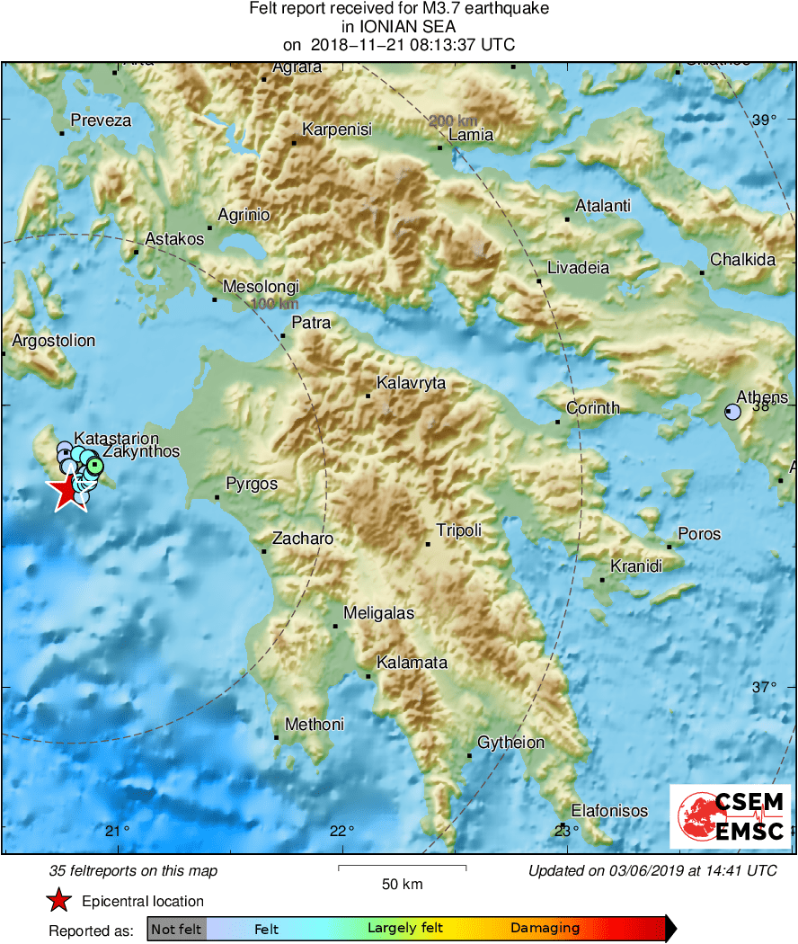 Ionian Sea On World Map - United States Map