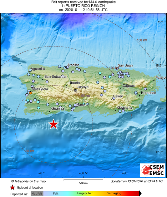 20200112 mb 4.6 PUERTO RICO REGION